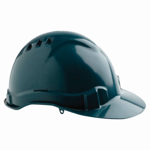 HARD HAT VENTED 6 POINT - GREEN